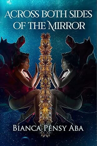 Across both sides of the mirror